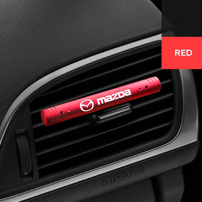 Aromaterapia de perfume para saída de ar de carro com ambientador para Mazda 3 Mazda6 Atenza Axela Demio CX3 CX5 323 626 RX8 RX7 Protege Speed