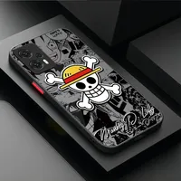 Anime O-One Pieces Case For Xiaomi Poco X6 X7 F6 F5 X5 X3 NFC F3 M6 Pro 4G Mi 13 12 11 Lite 5G 14 13T 12T 11T 14T Pro M5S C75