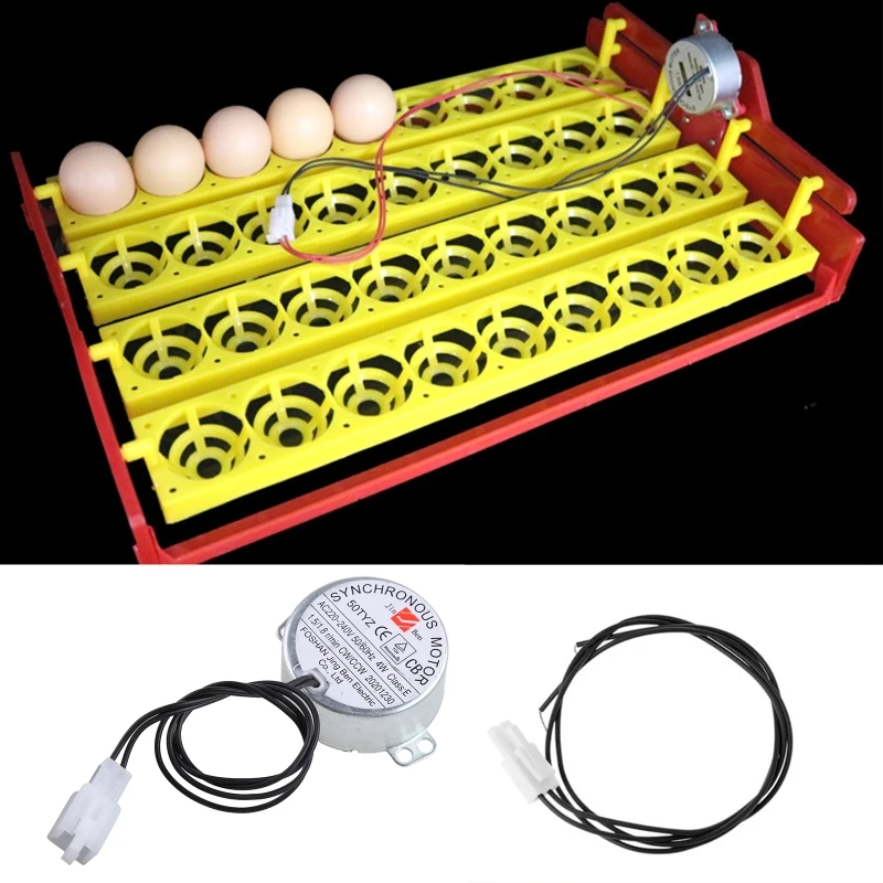 Incubator Automatic Egg Turning- Motor Synchronous Motor 2.5/3R-/Min Cw/Ccw Farm Chicken 220V Professional- Turner Motor