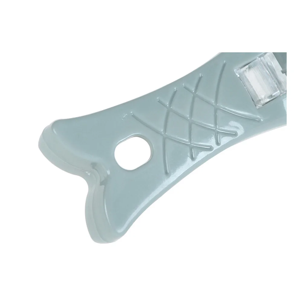 

Blue Fish Scaling Tool Manual Scraping Device with Hanging Hole Fast Efficient Serrated Plastic Handle for Home Use Fishing