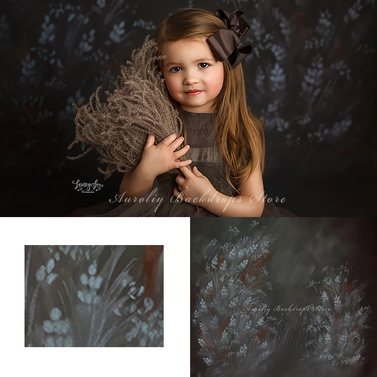 

Advanced Grey Backdrop Background Abstract Art Texture Props Children Adult Portrait Photocall White Meadow Girl Photostudio