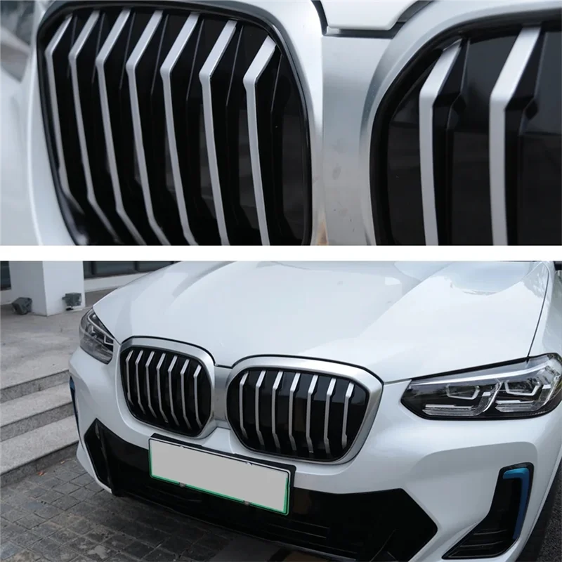 

Front Bumper Kidney Grill For BMW G08 IX3 2020-2023 M Style Air Intake Grille Car Racing Grilles Body Kit