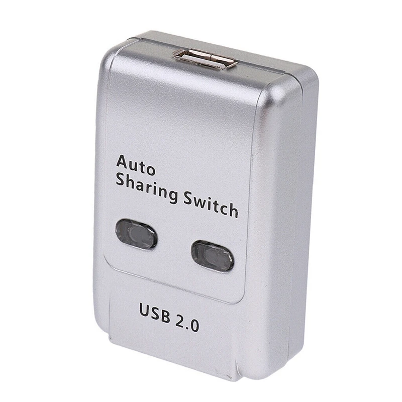 New USB 2.0 hub USB splitter Auto Sharing Switch Computer Peripherals For 2 PC Computer Printer For Office Home Use