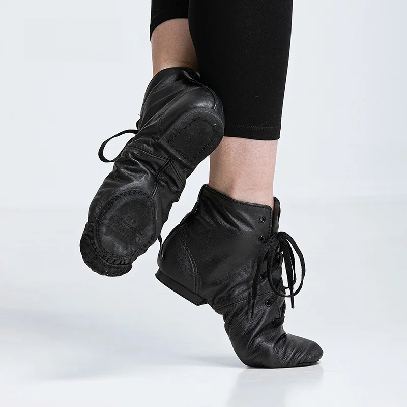 sana-high-top-dance-oes-for-women-bla-ballet-ort-boots-jazz-dance-oes-full-bla-leather-modern-dance-oes