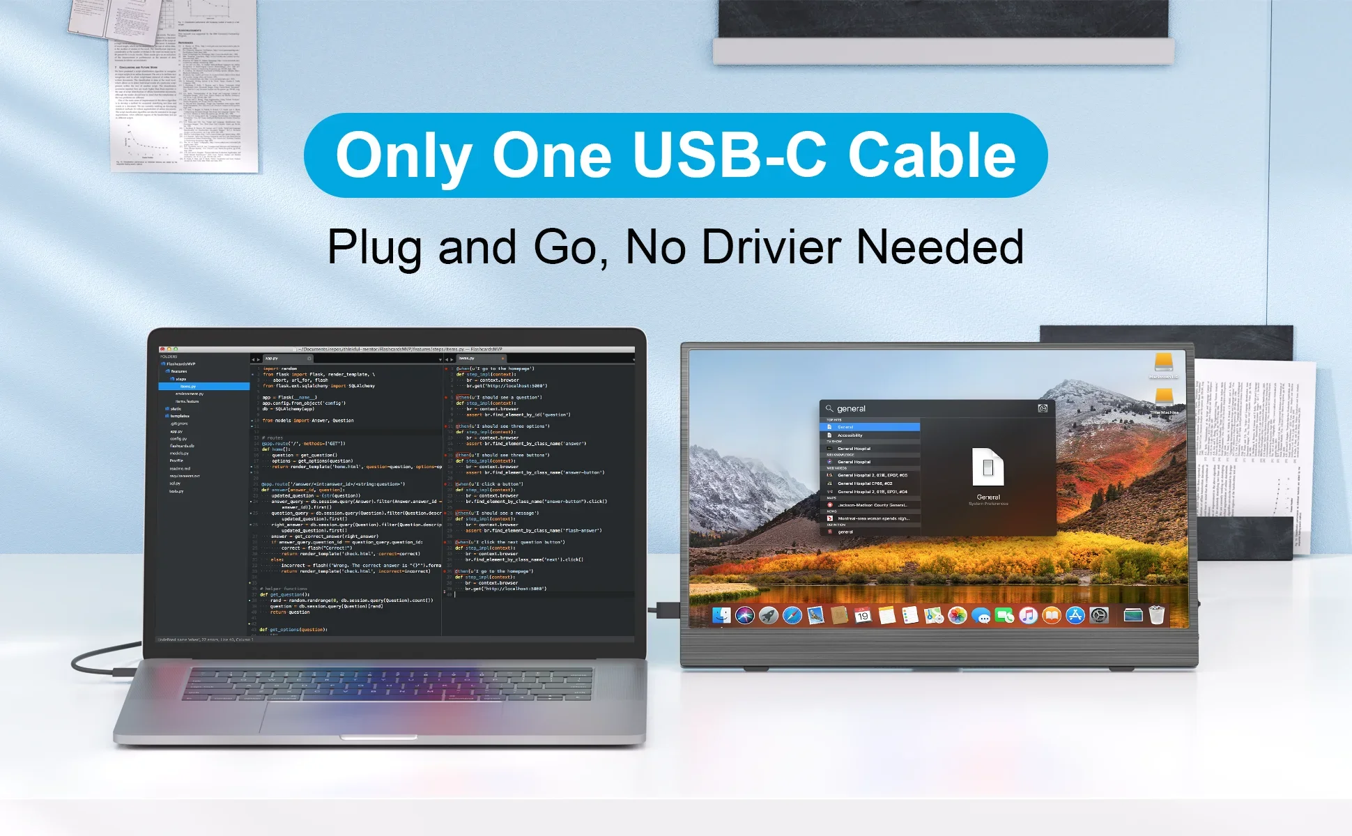 شاشات LCD LED صغيرة مقاس 13.3 بوصة تعمل باللمس وشاشة ألعاب 4K وشاشة لوحة IPS وشاشة عرض USB وشاشة محمولة لأجهزة الكمبيوتر المحمول