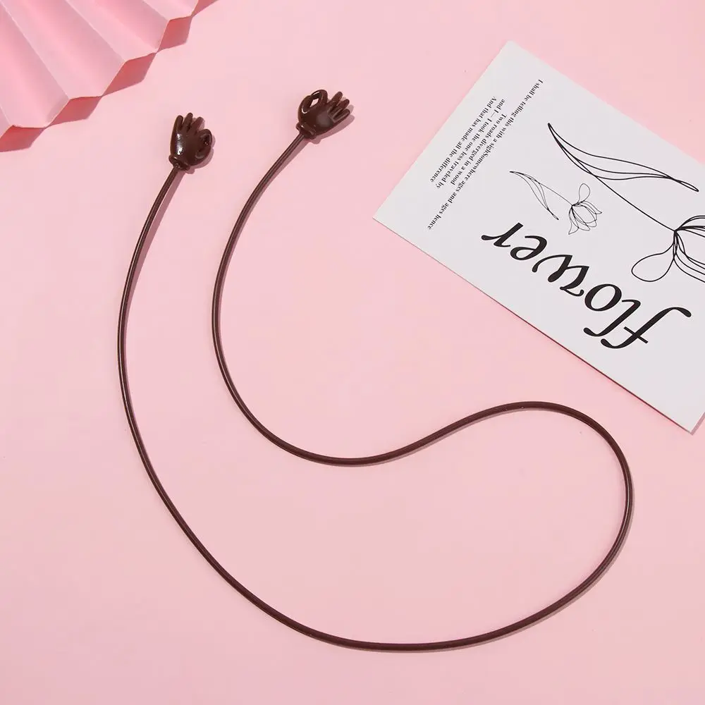 حامل نظارات الأيدي شكل المضادة للانزلاق الرجال النظارات الشمسية الفرقة نظارات الحبل حامل سيليكون النظارات حزام سلسلة نظارات نسائية #2