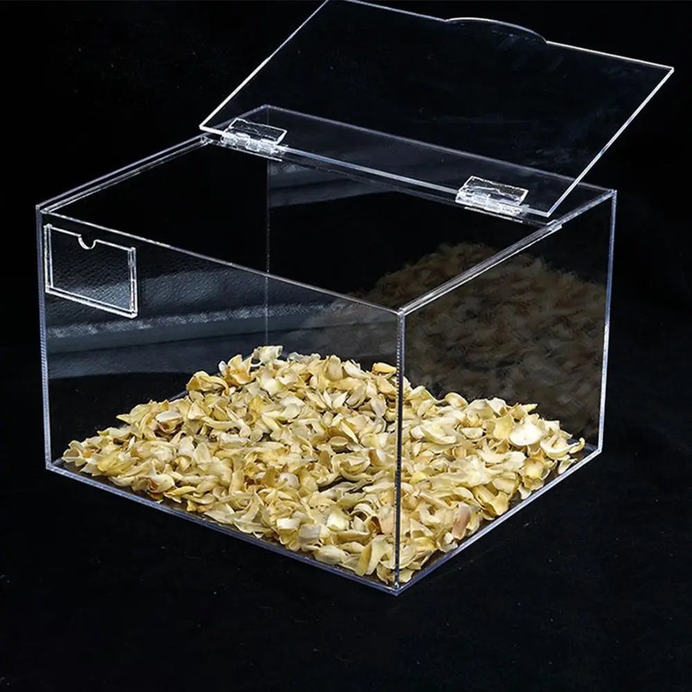 10 Stuks Duurzaam Transparant Vouwscharnier Acryl Opvouwbare Deur Scharnieren Helder 270 Graden Meubelbeslag Diy Kastdeur Doos