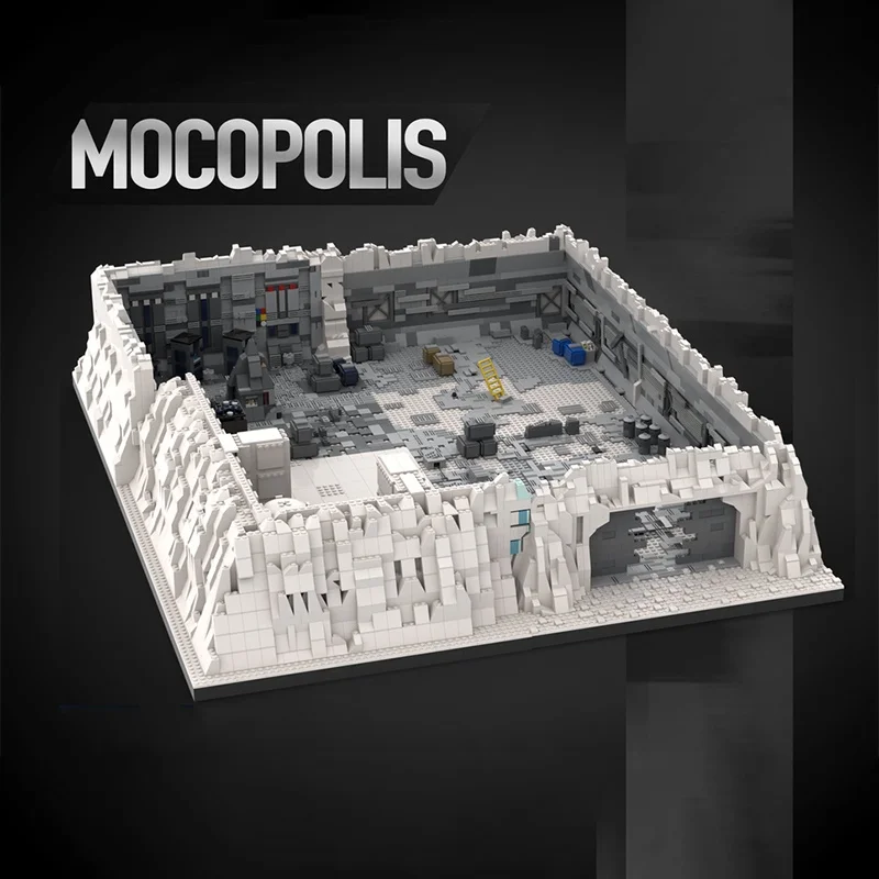 12168pcs MOC Base Echo Star Battle Model Building blocks Architecture creative toy idea Education Christmas gifts Brick Birthday