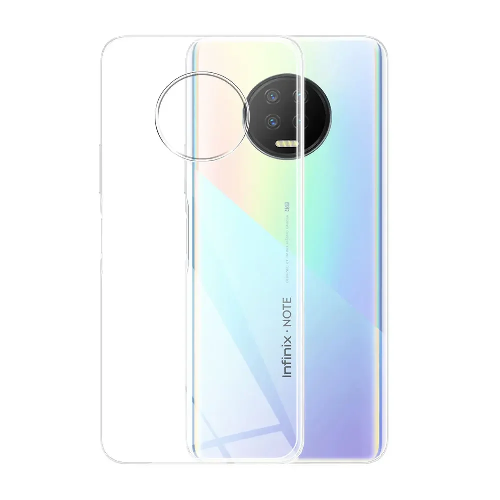 For Infinix Note 7 X690 Case Clear Silicone Soft TPU Phone Case For Infinix Note 7 Back Cover Funda For Infinix Note 7 Coque