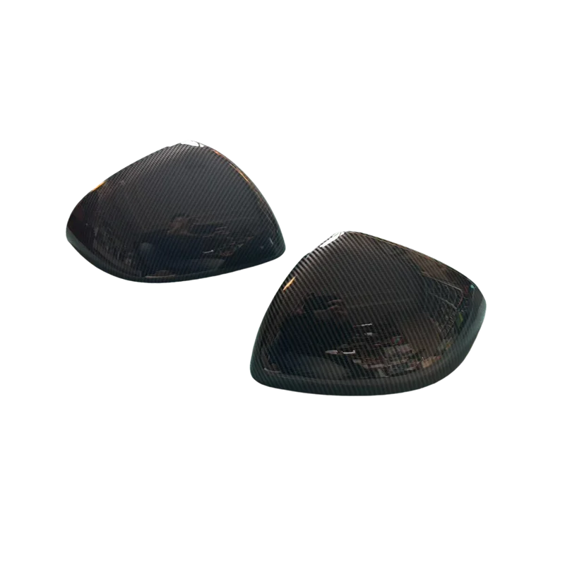 for Mercedes Benz C S E Class W206 W223 W214 2022 2023 2024 2025 Carbon Fiber Hydro-dipped Side Rear View Mirror Cover Cap