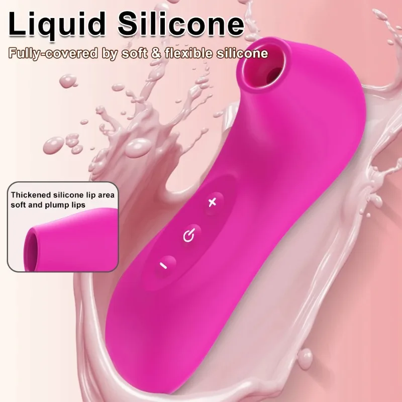 Powerful Clit Sucker VibratorSucking Blowjob Clitoris Stimulator Nipple Vagina Pussy Pump Etotic Sex Toys for Women Masturbator view 3