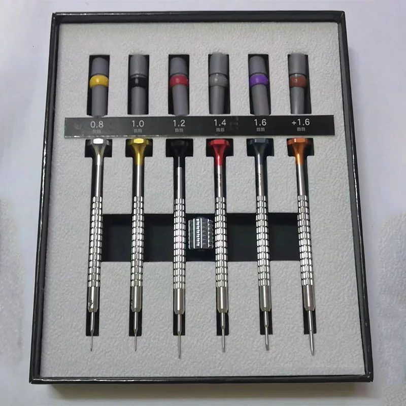

【Hot】0.8-1.6MM Watch Repair Screwdriver Tools Watch Jewelry Repair Slotted Flat Blade Precision Screwdrivers Watchmakers Tools