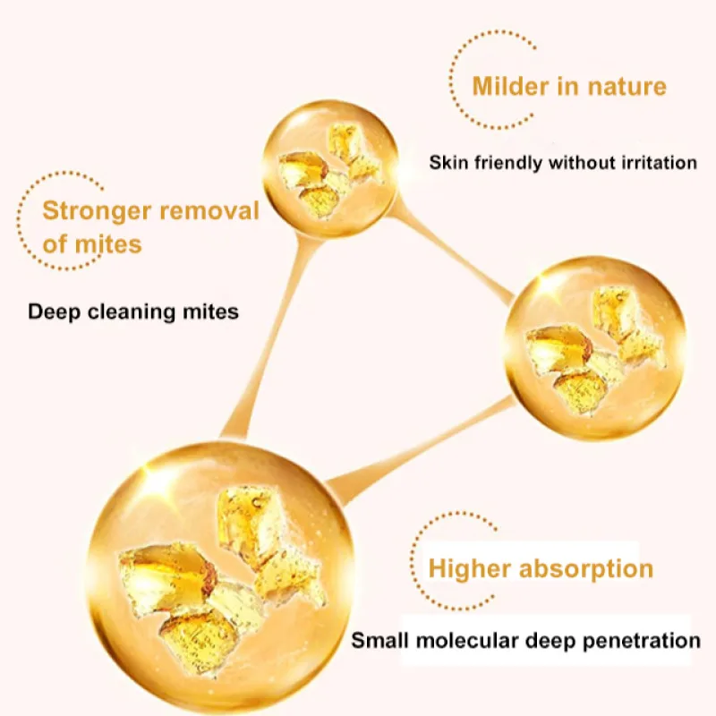 【Clezione profonda e rimozione degli acari】Gel doccia per la rimozione degli acari al fulfo