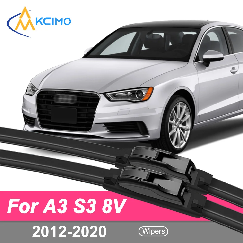 

Car Wiper Blades For Audi A3 S3 8V 2012-2020 2013 2016 2019 Front Windshield Wiper Blades 2PCS Window Cleaning Car Accessories