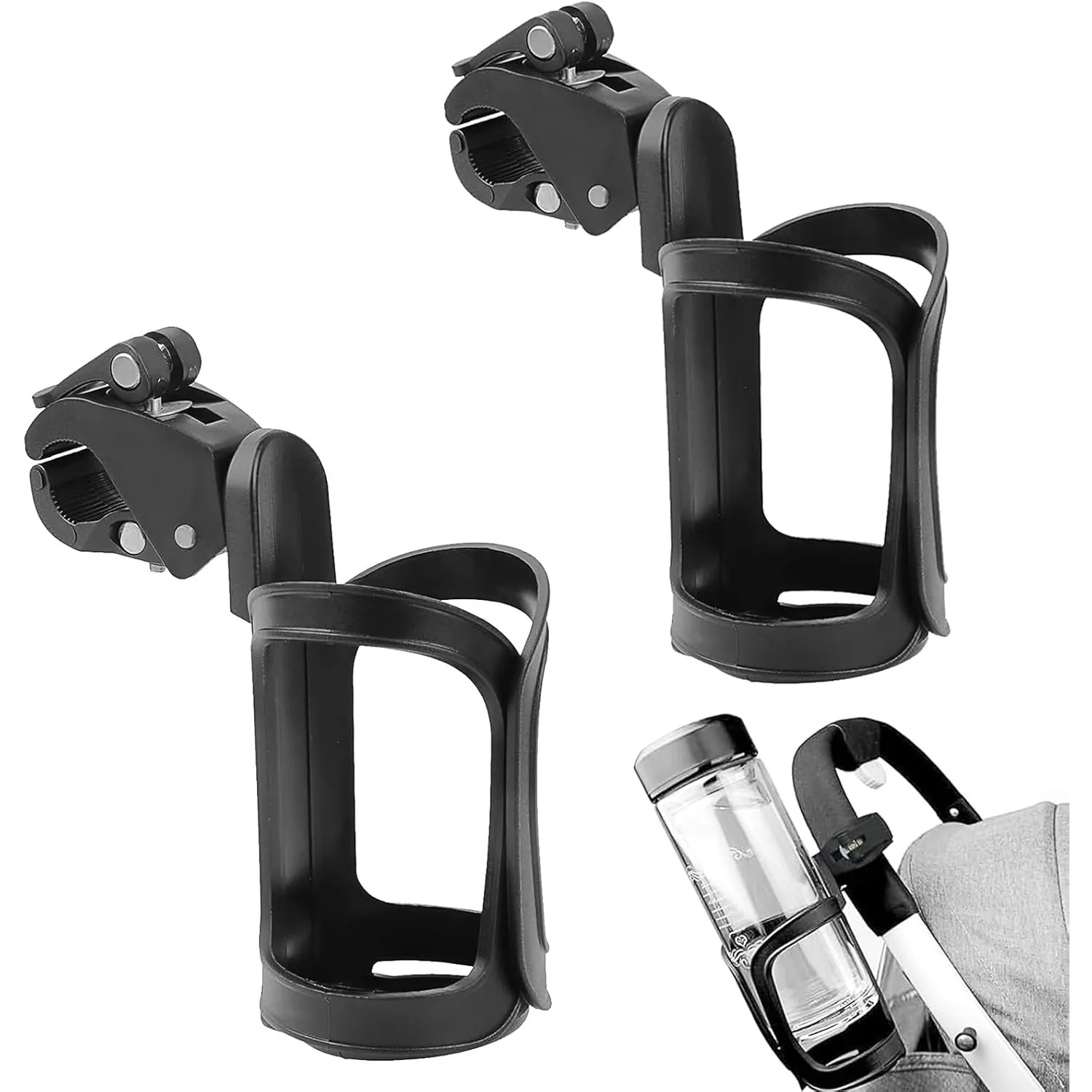 

Держатель для велосипедной чашки, держатели для велосипедных бутылок с водой, универсальный держатель для чашки с напитком, держатель для велосипедов, мотоциклов, скутеров, колясок, тележек