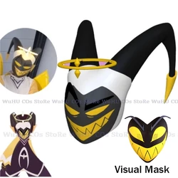 hasbin Adam Cosplay Anime Hotel First Man Angel Halo Mask Cosplay Halloween Party Adult Men