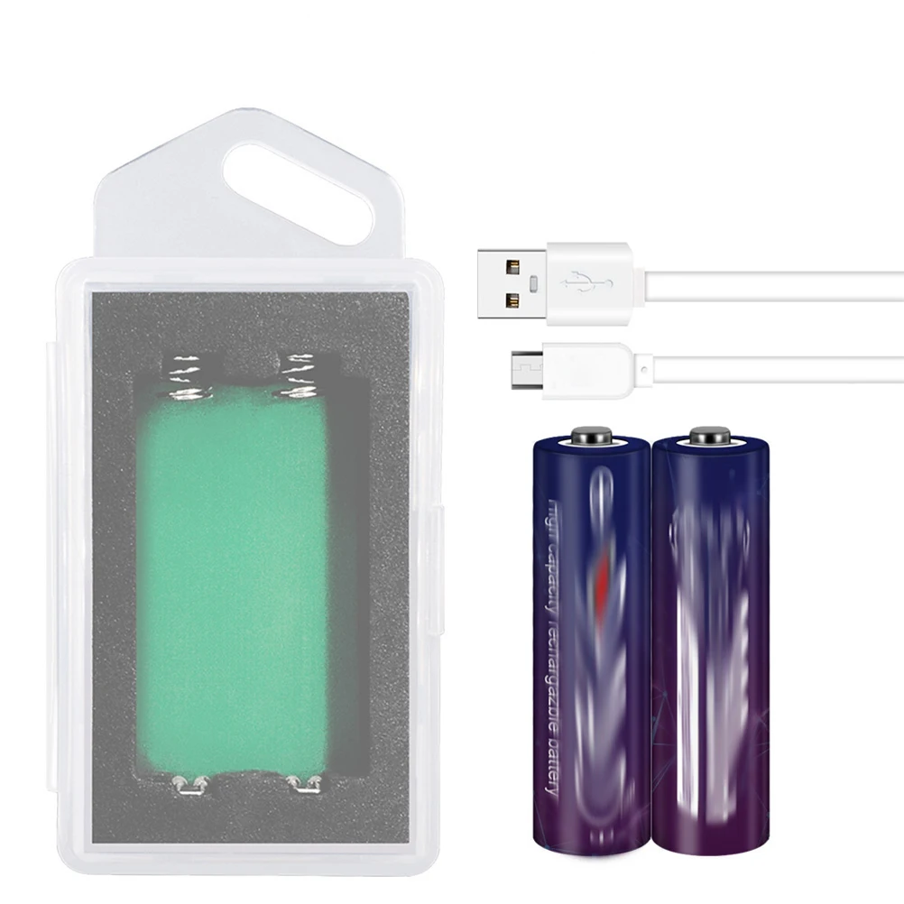 

2 Slots Compact USB Interface Durable Rechargeable Devices Strong Compatibility Practical