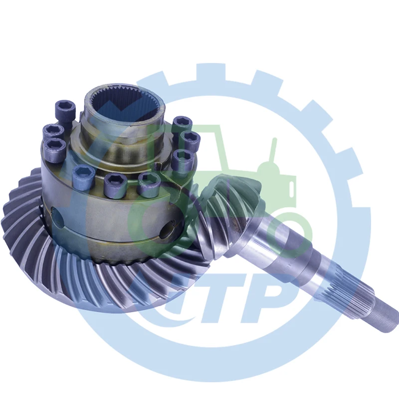 2026 Venta de Diferenciales y Engranajes Cónicos AT186312 AT338798 T166336 AT171644 T154952 compatibles con el Conjunto de Diferencial Trasero de Retroexcavadora JD
