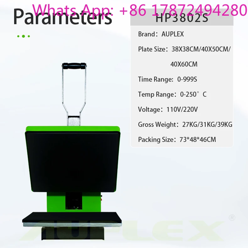 Business‑Use Heat Transfer Heat Press Machine 40*50, High Quality Drawer Slide‑out Auto Open Design 1 Piece Per Time