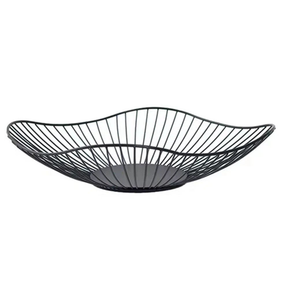 

LLCS-Корзина с фруктами, железный контейнер, чаша, слив, дисплей, домашний стол, поднос для хранения закусок, поднос для хлеба, цвет золотого цвета