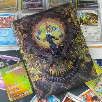 原版寶可夢遊戲卡包 緋紅&紫羅蘭寶可夢寶石包 Vol.3 交易卡牌遊戲 卡包盒 伊布拉希莫維奇 皮卡丘卡牌禮品 8 最佳銷售 寶可夢卡片夾 - №4