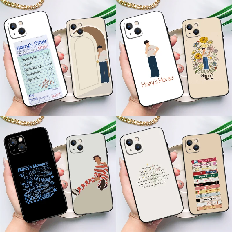 H-Harrys House Case For iPhone 16 11 12 13 14 Pro Max 12 13 Mini X XS Max XR Plus Cover Coque