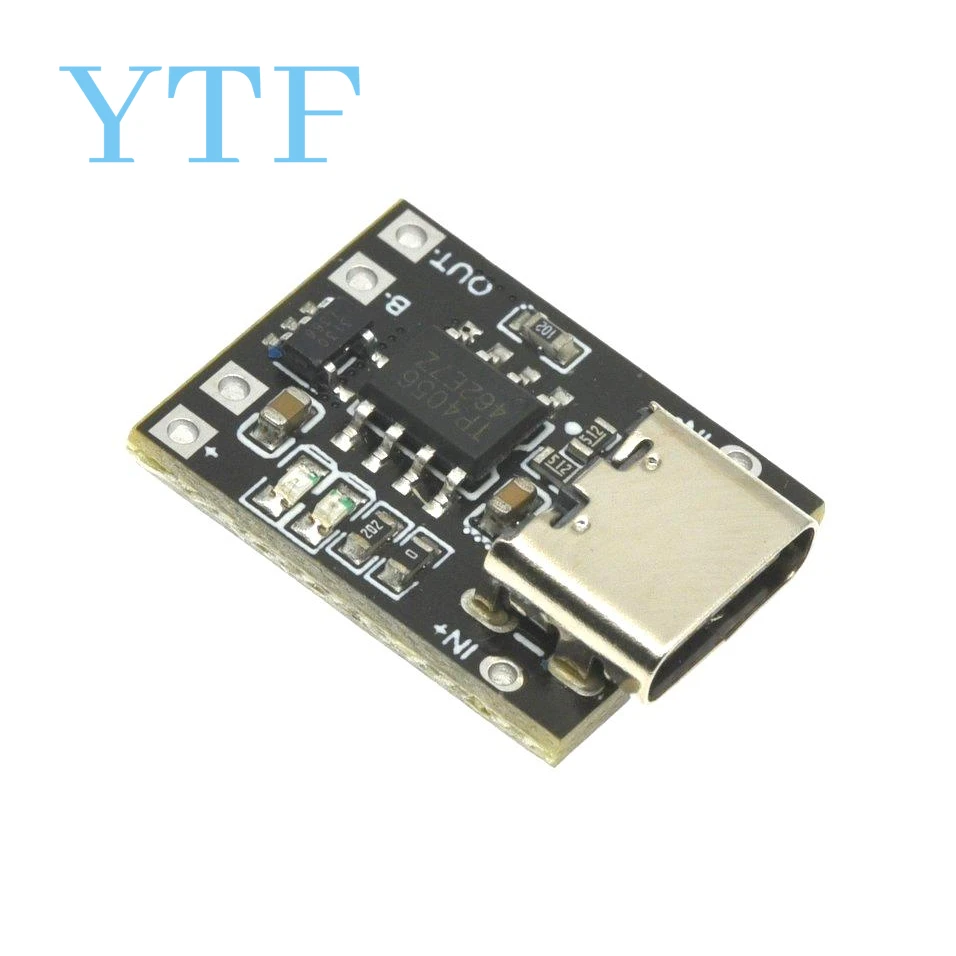 Super Small Ternary lithium Battery Charging Board 1A 3.7V 4.2V Charger Module Type-C Interface With Protection Board