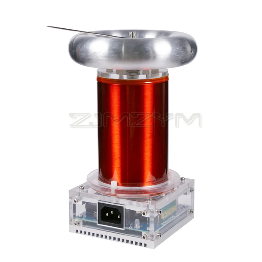 AC110-240V SSTC Music Tesla-Coil DIY Finished High Frequency Generator 250W Arc Length 20cm Ignition Lightning Model