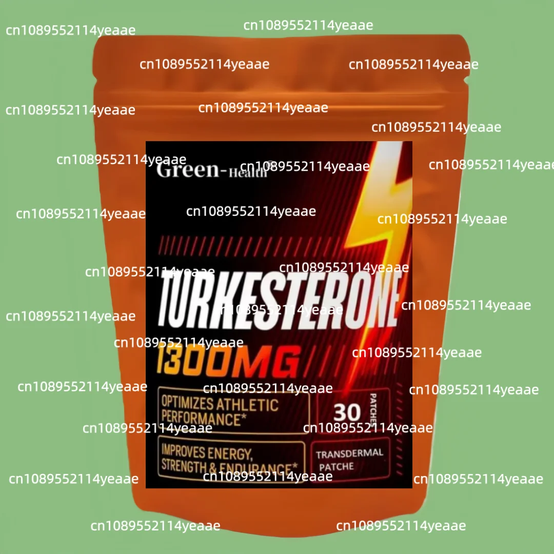 Turkesterone Transdermal Patches Ultra High Strength for Athletic Performance & Muscle Mass 30 Patches One Month Supply
