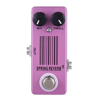 MOSKYAUDIO SPRING REVERB Mini Pedal de efectos de guitarra MP-51 True Bypass Metal procesadores de efectos de guitarra eléctrica efecto guitarra