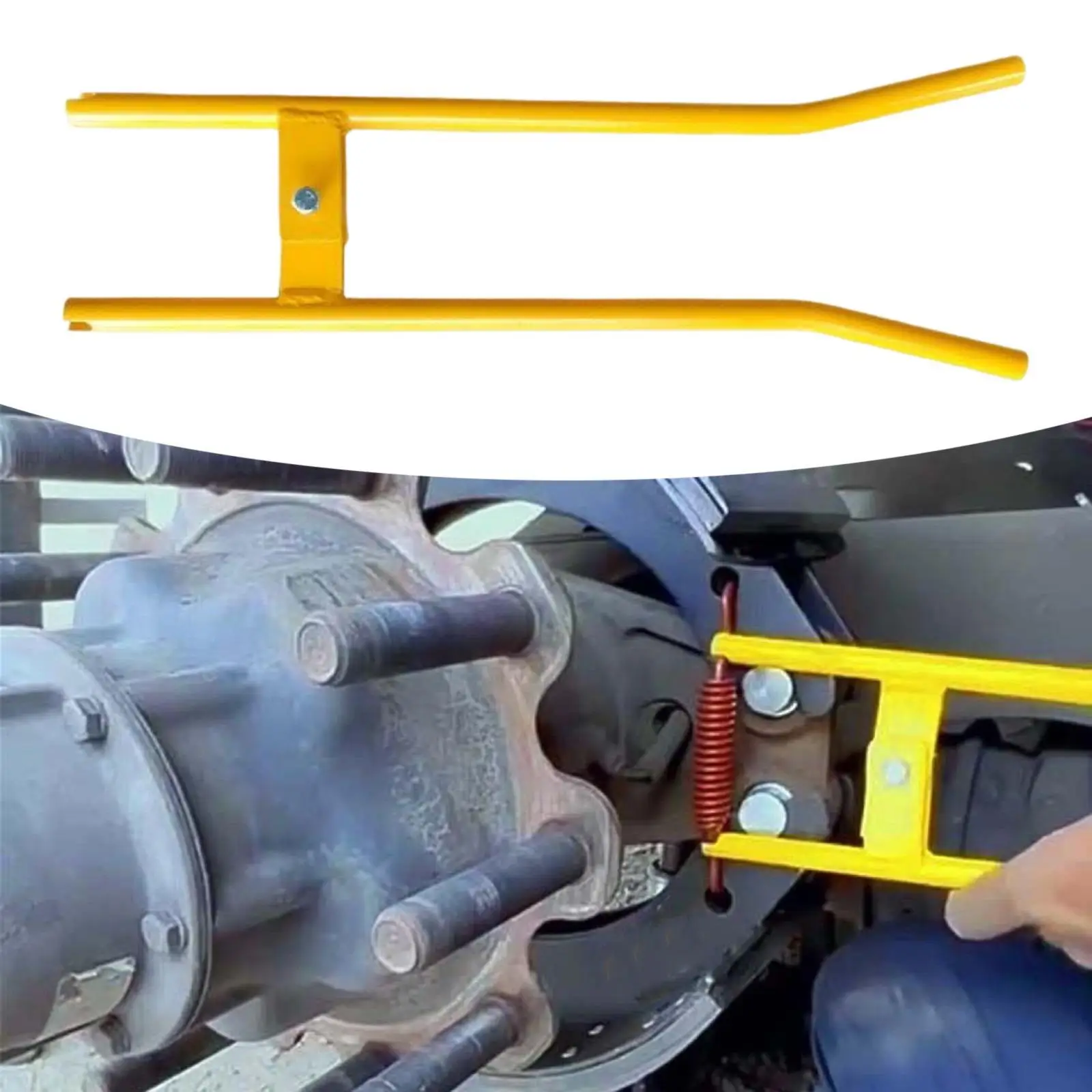 

Truck Brake Spring Tool Removal Tool Versatile Convenient for Heavy Truck Heavy Duty Portable Brake Installation Replacement