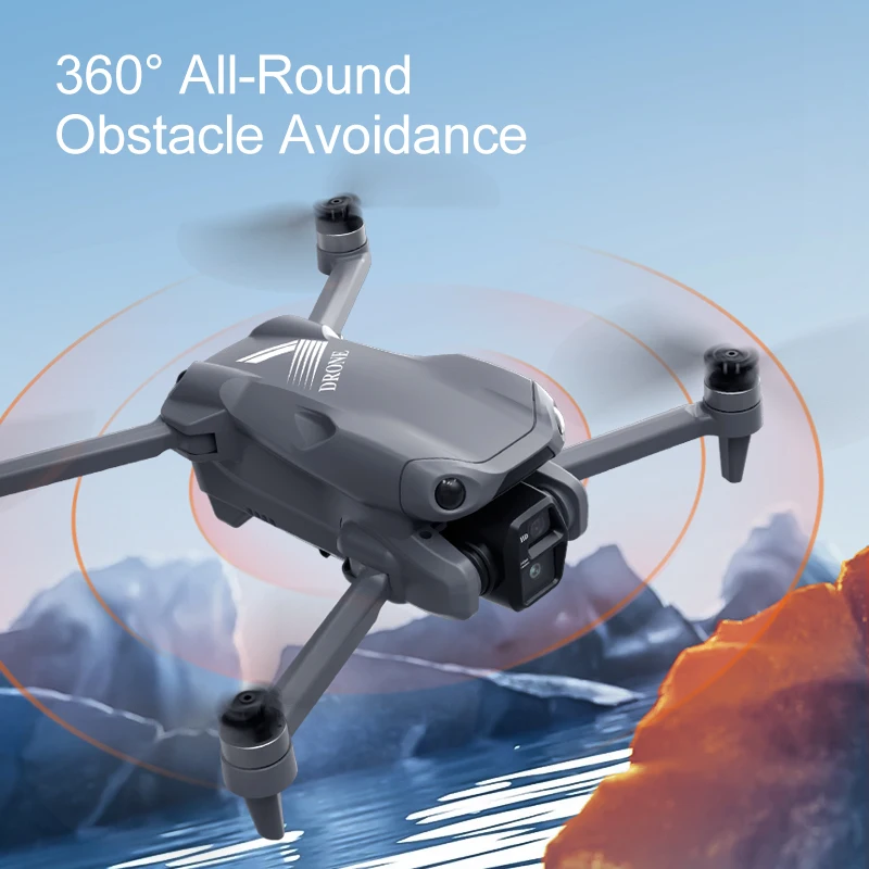 New LF682 Drone 8K Dual Camera FPV Professional HD Professional Aerial GPS Optical Flow Obstacle Brushles Foldable RC Quadcopter view 3