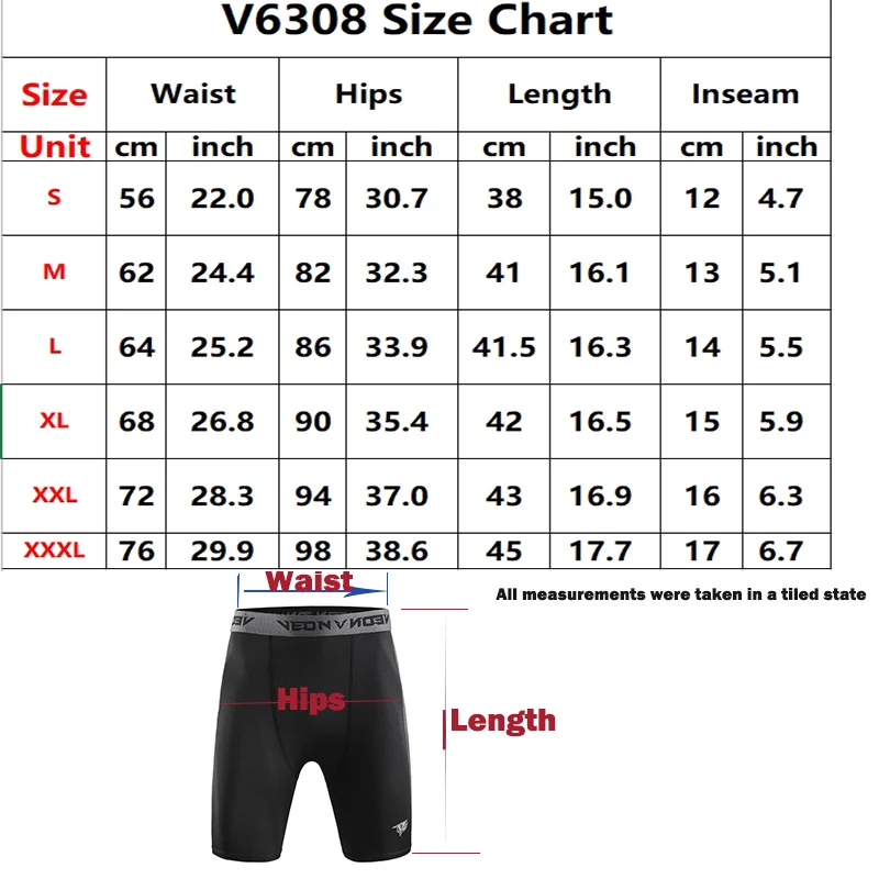 Black Compression Shorts Men Spandex Sport Shorts Athletic Workout Running Performance Baselayer Underwear