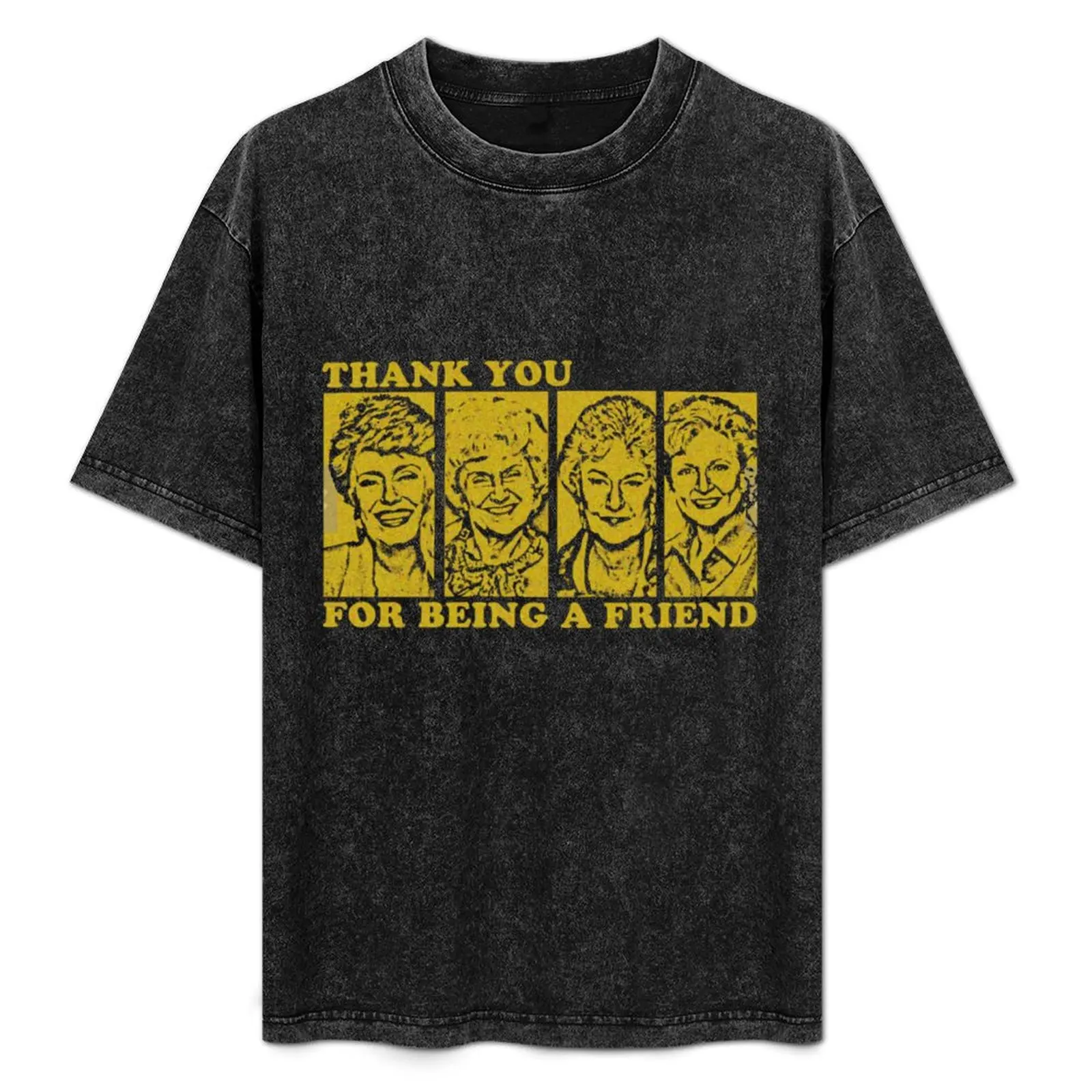 Thank you for being a friend T-Shirt street wear summer shirt summer 2025 anime shirts men