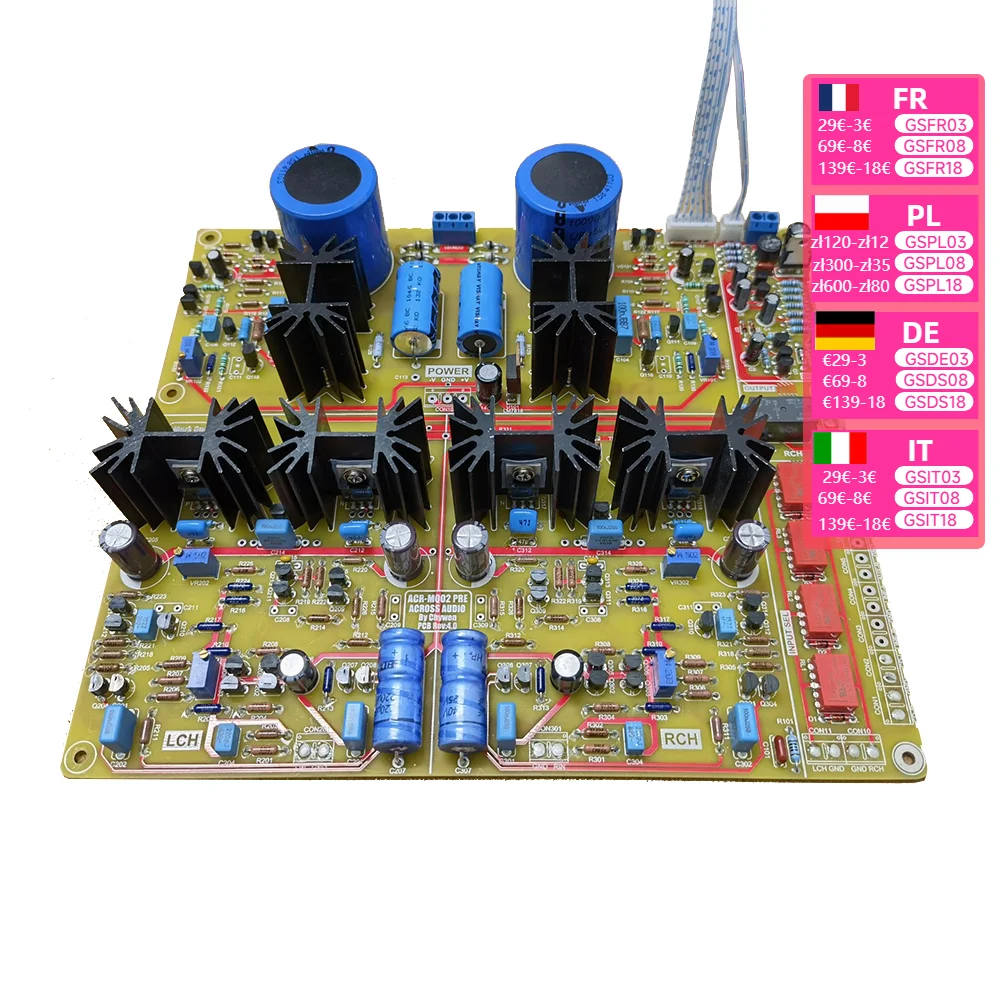 Nvarcher Mark\'s Journey ACR-MQ02 PRE preamp board Without volume potentiometer