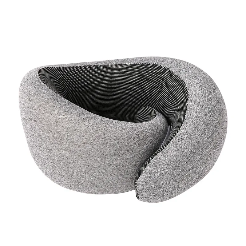 U Shape Memory Foam Neck Pillow Snail Travel Neck Pillows Portable Cervical Vertebra Airplanes Noon Break Pillow Relax