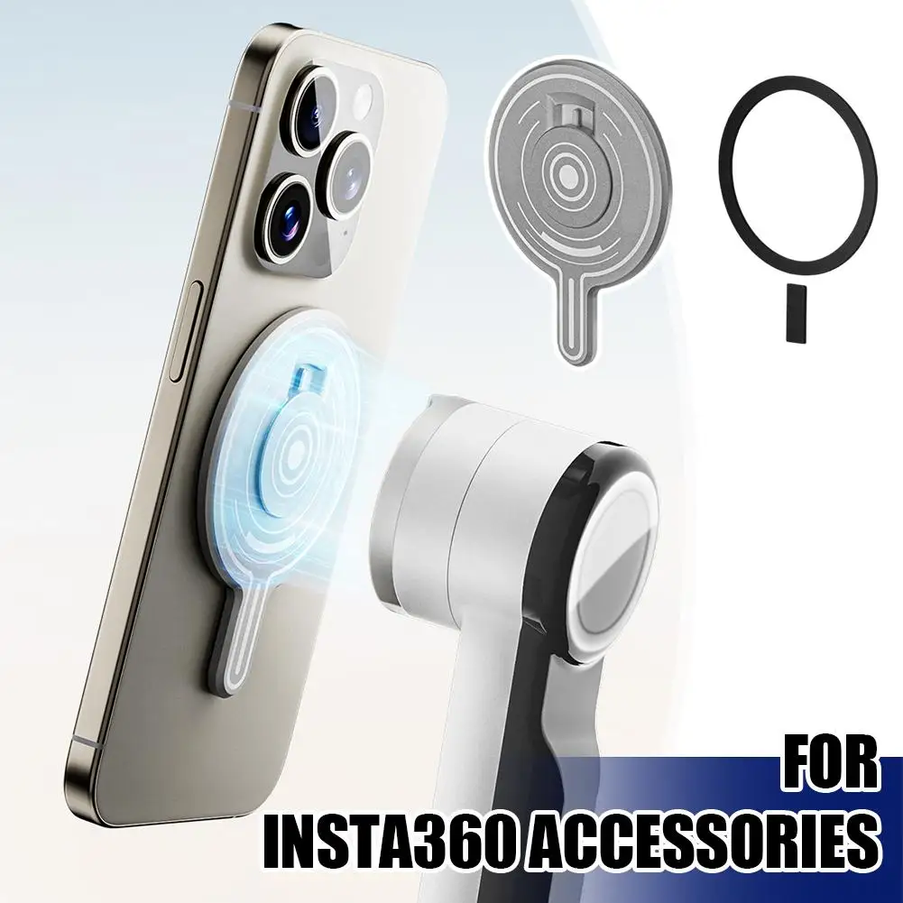 For Insta360 Flow 2 Pro Handheld Phead Mobile Phone Module Holder Adapter Accessories Magnetic F6l1
