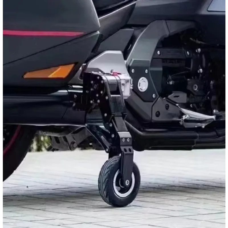 Landing Gear Auxiliary Parking Bracket Frame with Flex Gear Landing Anti-fall Wheels Riding Start