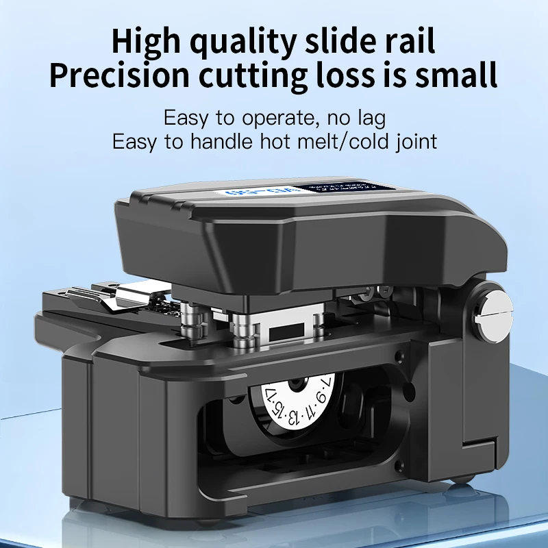 

COMPTYCO VD-50 Fiber Cleaver One-step Fully Automatic Fiber Optic Cutter Optical Fiber Fusion Splicer Cutting Knife FTTH Tool