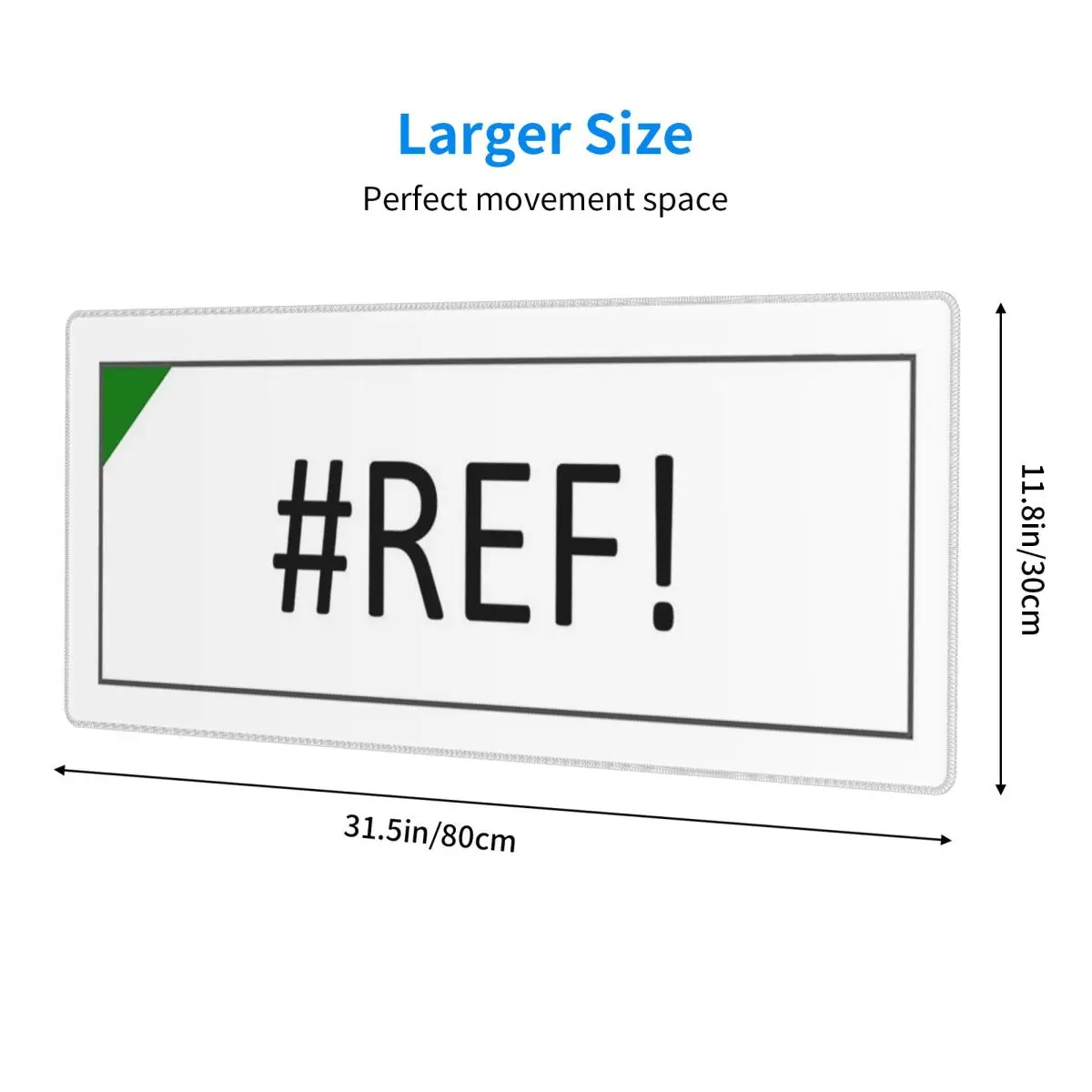 Large Mouse Pad Excel #REF! Error Gamer PC Laptop Mats Keyboard Carpet Computer Gaming Office Accessories Desk Mat