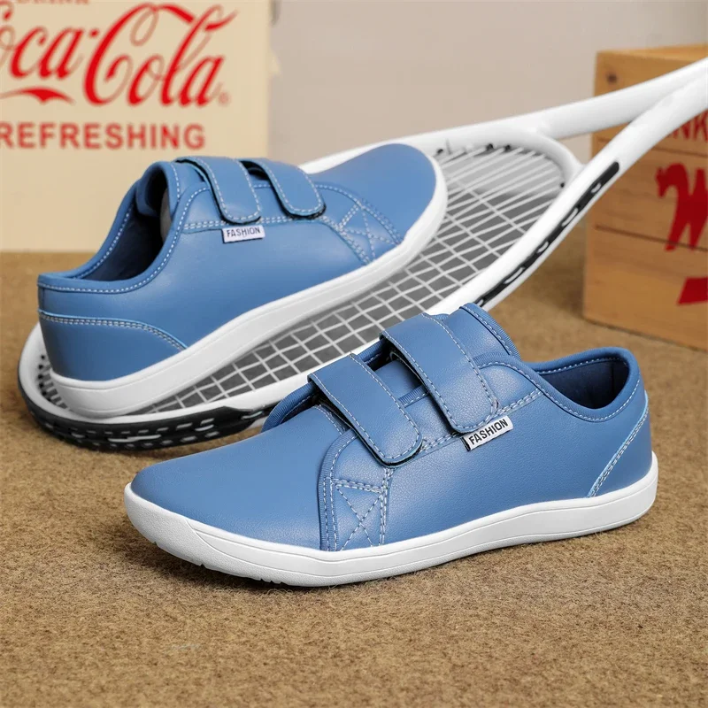 

Мужская/женская прогулочная обувь босиком, минималистичная обувь с широким носком и нулевым падением, кожаная удобная повседневная обувь для спортзала, вождения, офиса