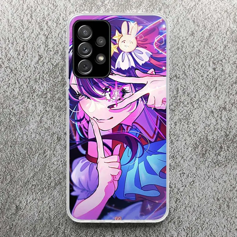 Japan Anime Oshi No Ko Phone Case for Samsung Galaxy A14 A54 A15 A55 A13 A53 A12 A52 A25 A35 A24 A34 A23 A33 A22 A32 A04S A03S A