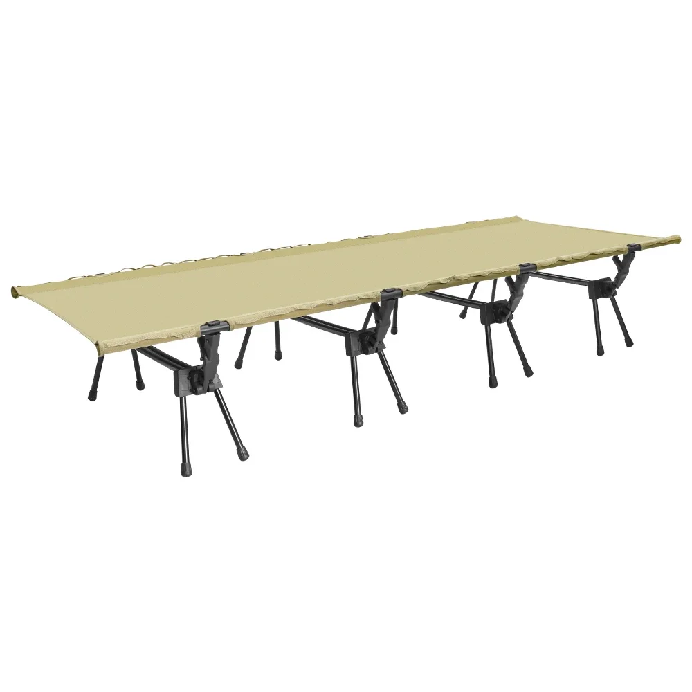 

Comfortable Outdoor Solid Color Camping Portable Waterproof Folding Camp Bed
