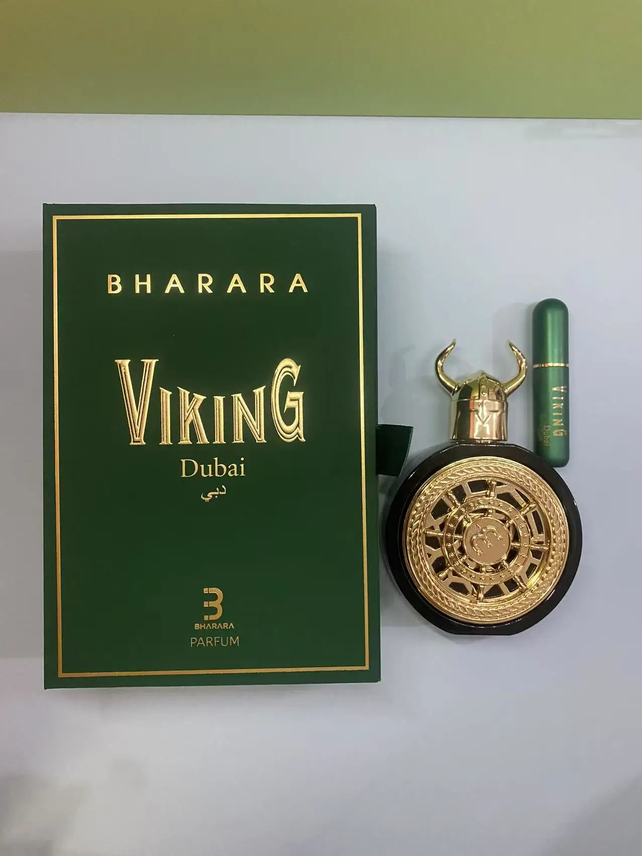 Bharara - Viking Beirut 3.4 oz Parfum Spray Unisex, Aroma Segar dan Tahan Lama untuk Pemakaian Sehari-hari, Bebas Formaldehida, Ide