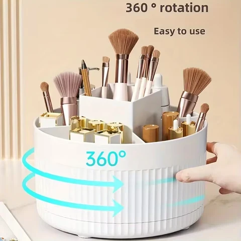 Rotating Cosmetic Storage Holder