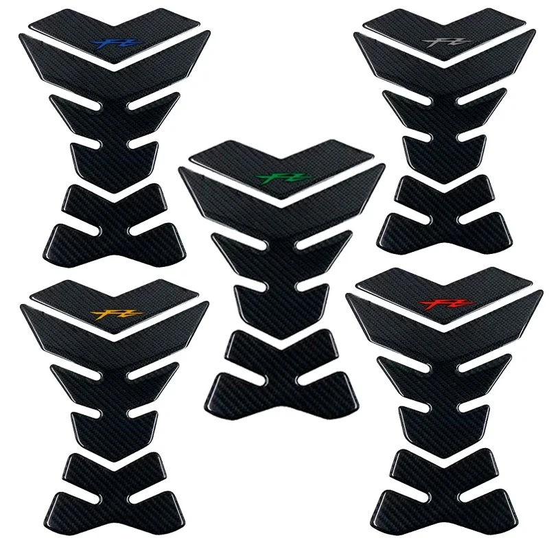 3D Carbon Fiber Motorcycle Fuel Tank Pad Cover Protector Decal Stickers For FZ6 Fazer S2 FZ 6 FZ6S FZ6-S FZ6N FZ6-N FZ16