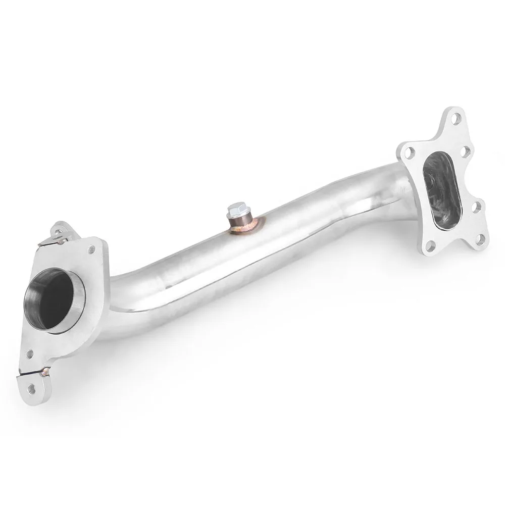 Turbo Exhaust Header Stainless Steel Catback Downpipe For Honda Civic 06-11 EX LX 2/4DR FG FA R18A