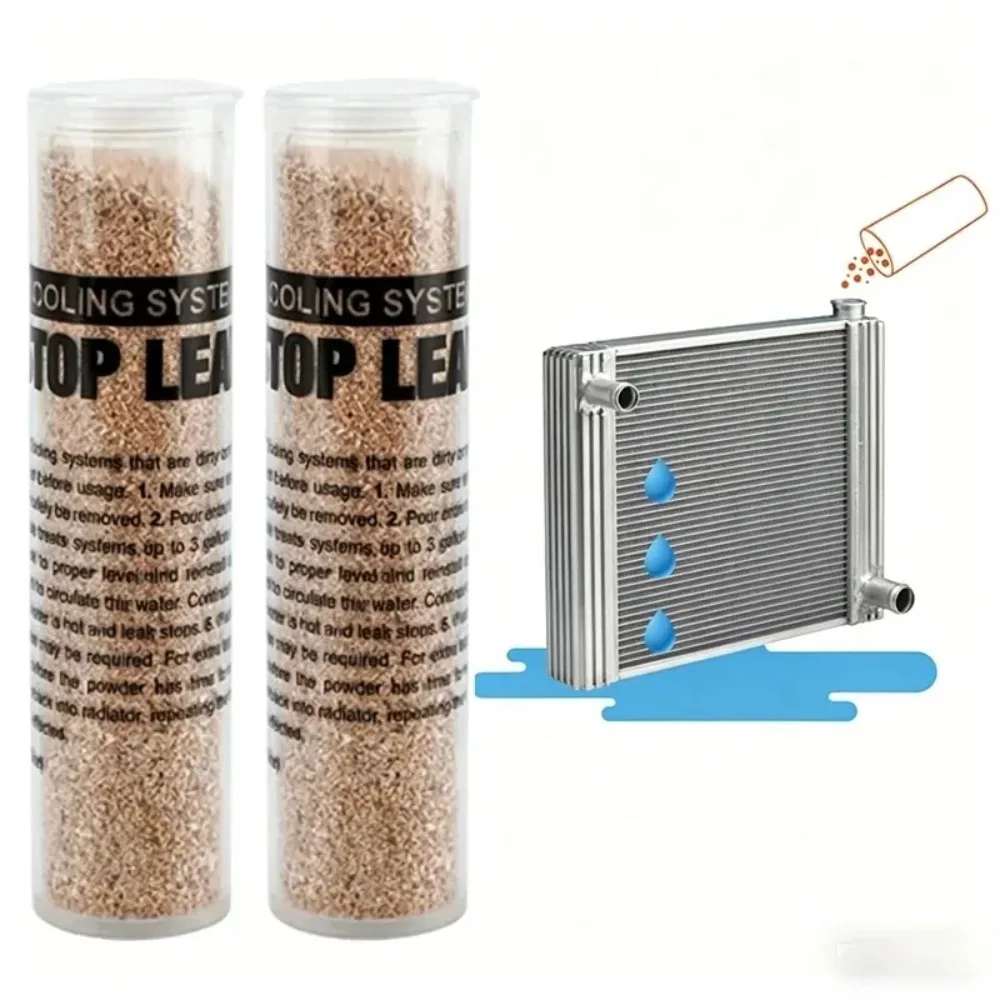 Radiator Stop Leak Powder Car Used For Universal Cooling System Repair, Rust Prevention Kit