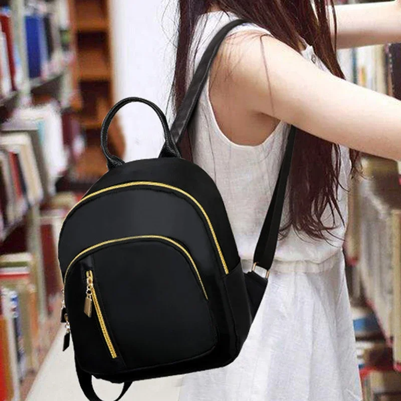 New Designer Fashion Women Backpack Mini Soft Touch Multi-Function Small Backpack Female Ladies Shoulder Bag Girl Purse