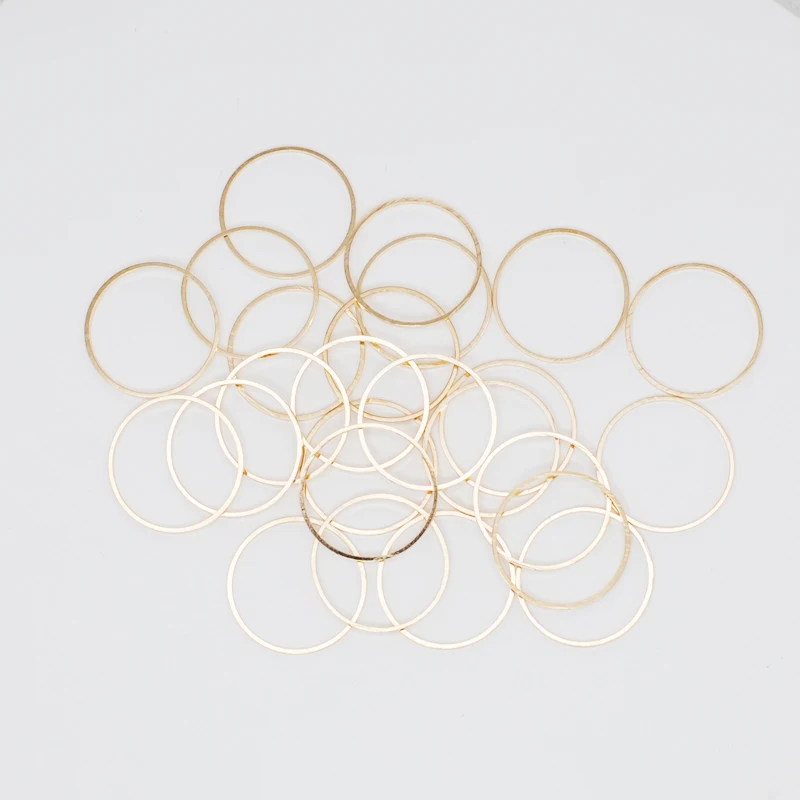 60pcs Mixed Brass Earring Hoop Jewelry Making Finding Hoop Triangle Circle Waterdrops Connectors for DIY Earring Making Supplies
